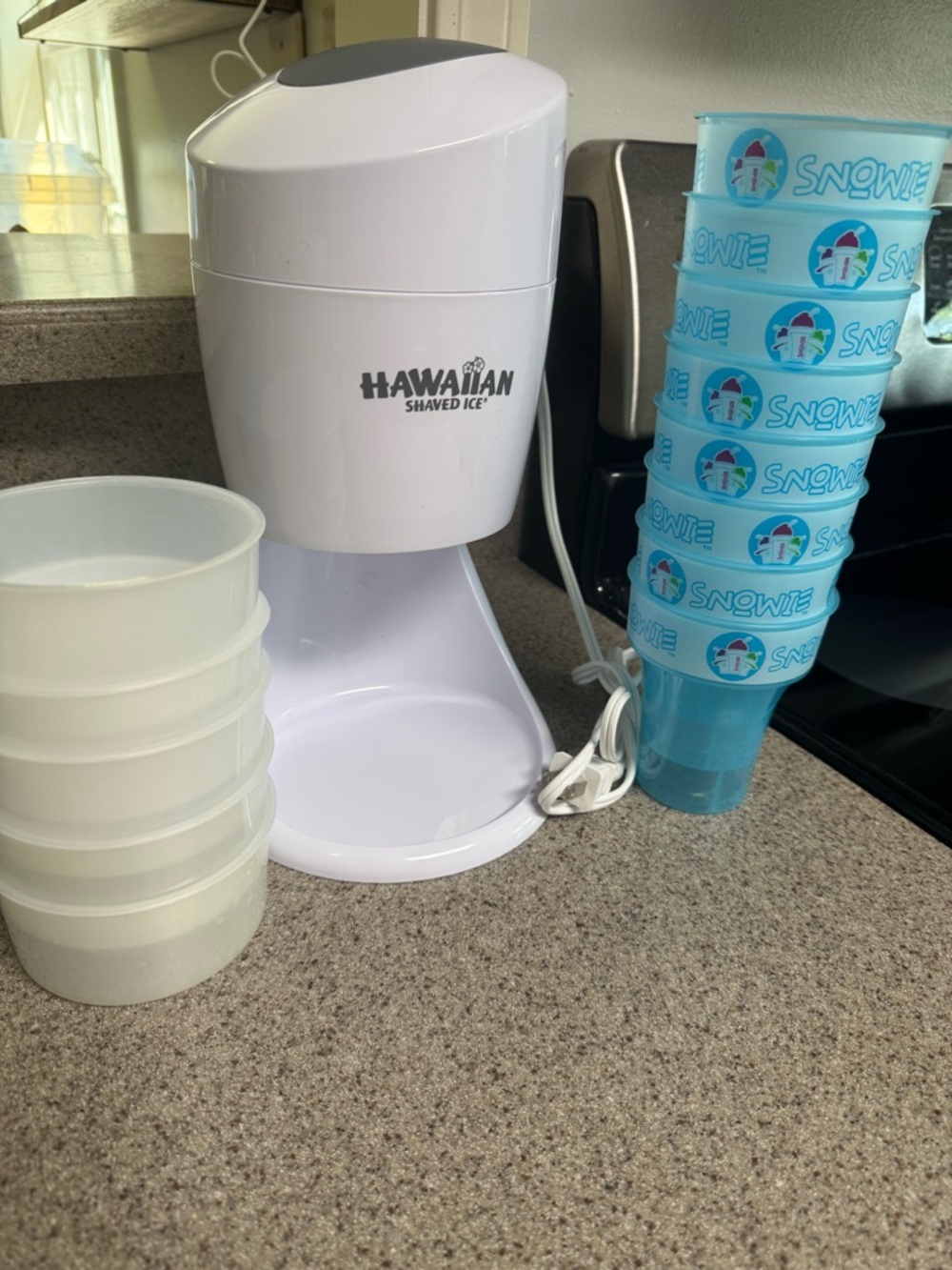 Hawaiian Shaved Ice Electric Shaver - White